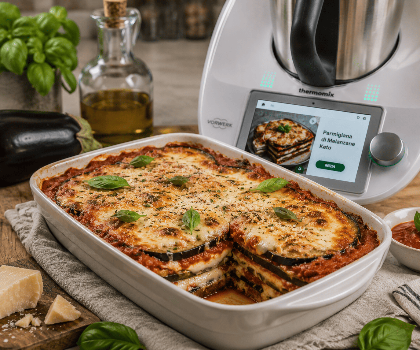 Parmigiana di Melanzane Keto